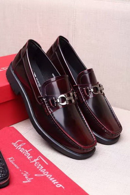 Salvatore Ferragamo Business Men Shoes--035